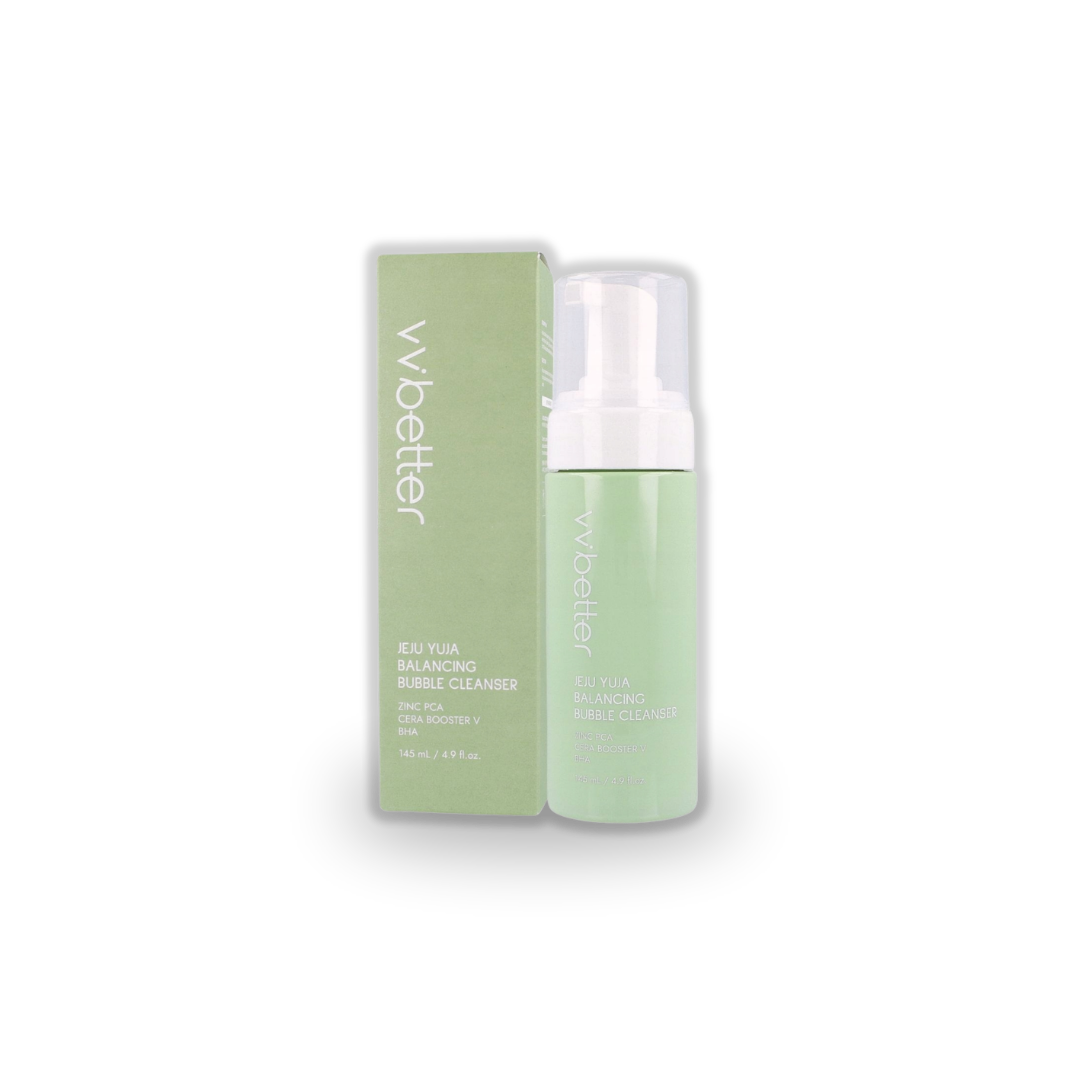 Vvbetter Jeju Yuja Balancing Bubble Cleanser (145ml)