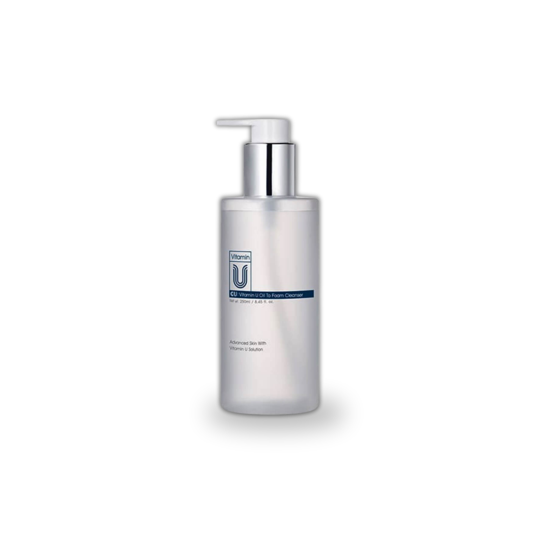 Cuskin Cu Vitamin U Oil To Foam Cleanser (250ml)