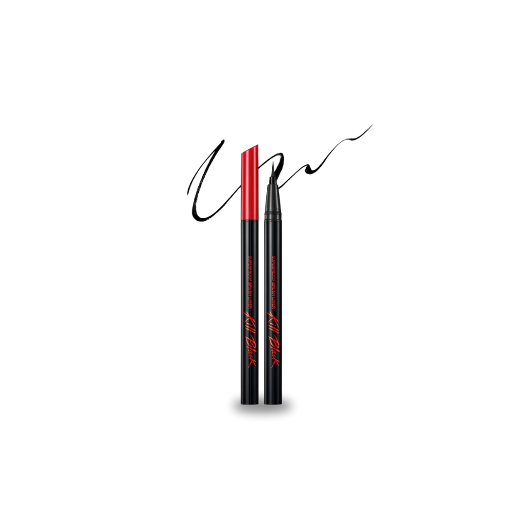 Clio Superproof Brush Liner #01 Kill Black (0.55ml)