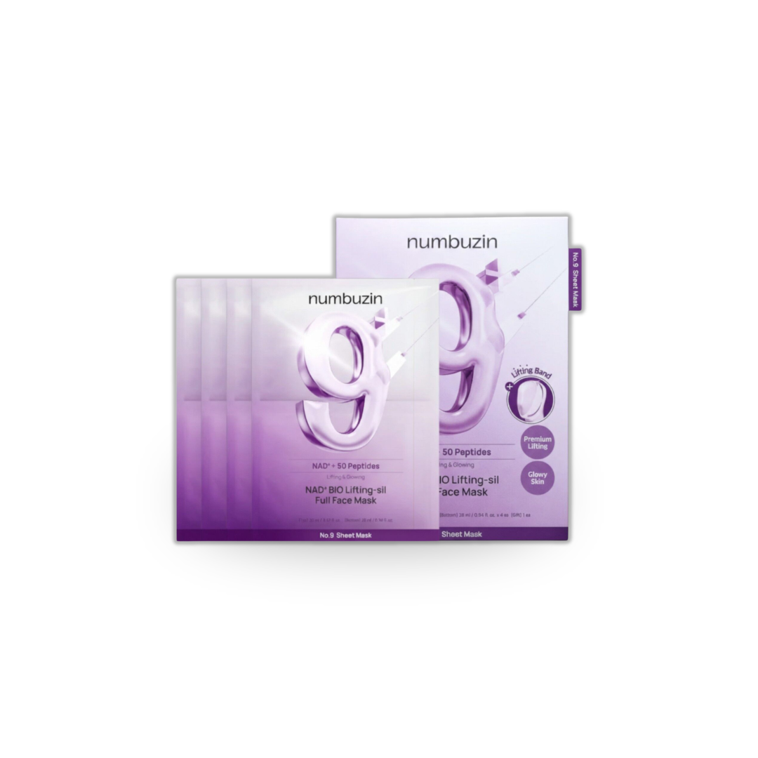 Numbuzin No.9 NAD Bio Lifting Full Cover Facial Mask (1pcs)