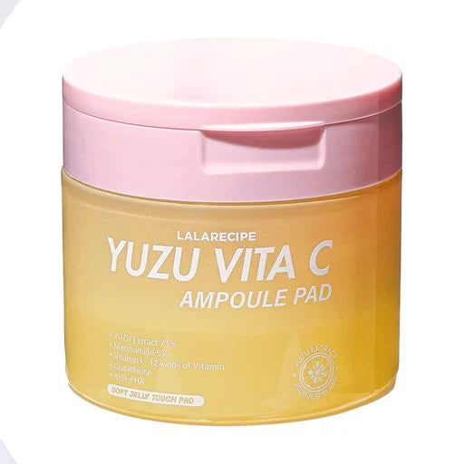 Lalarecipe Yuzu Vita C Ampoule Pad (80 Pads)