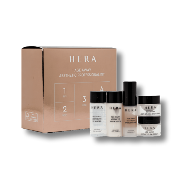 Hera Age Away Aesthetic Professional Kit (15ml + 15ml + 5ml + 5ml + 5ml )