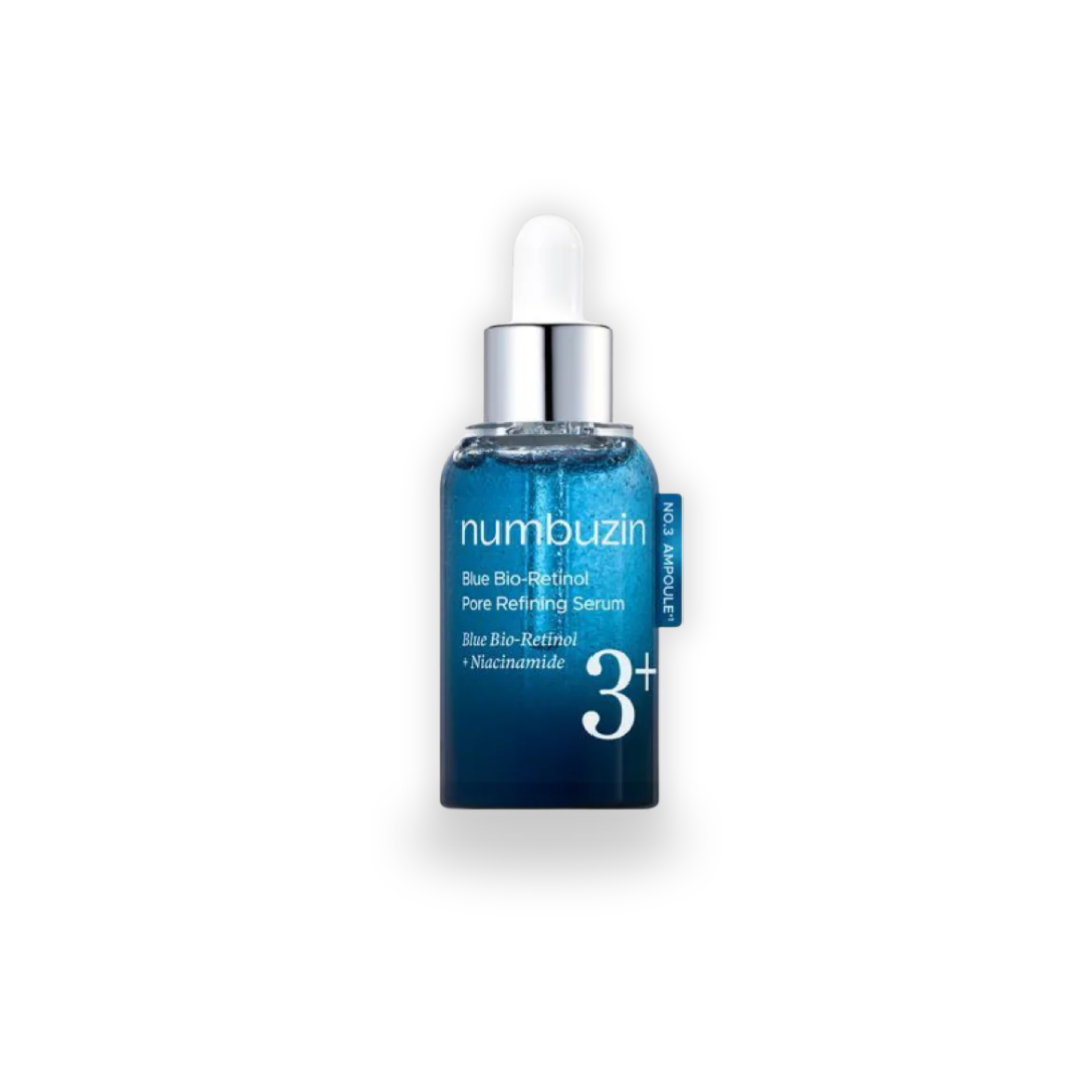 Numbuzin No.3 Blue Bio-Retinol Pore Refining Serum (30ml)